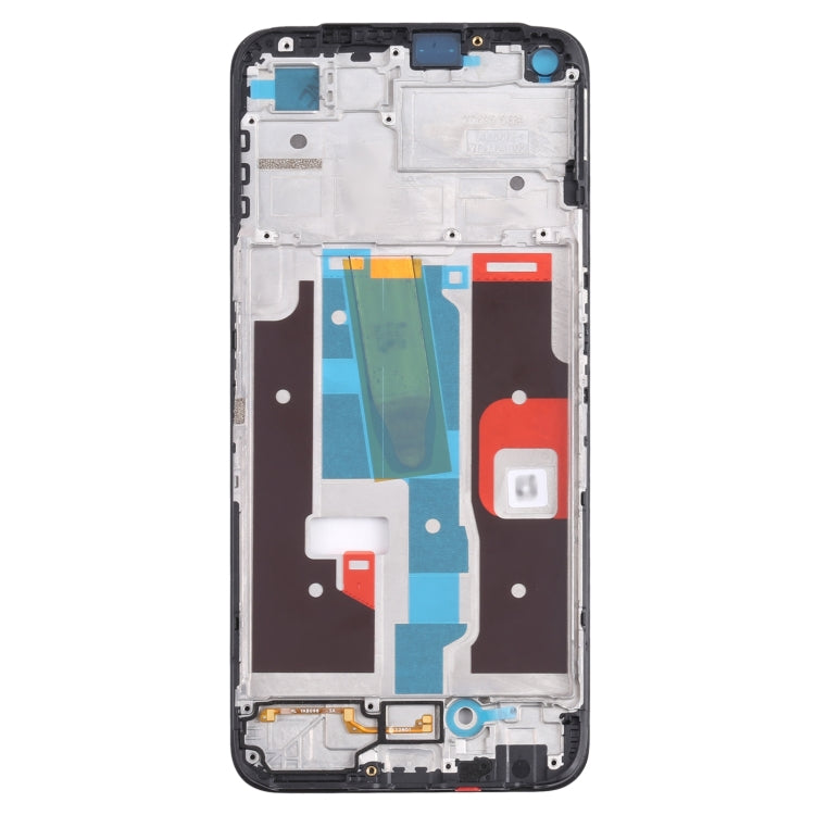 Pour Realme Narzo 50 4G RMX3286, boîtier avant, cadre LCD, plaque de lunette, For Realme Narzo 50 4G