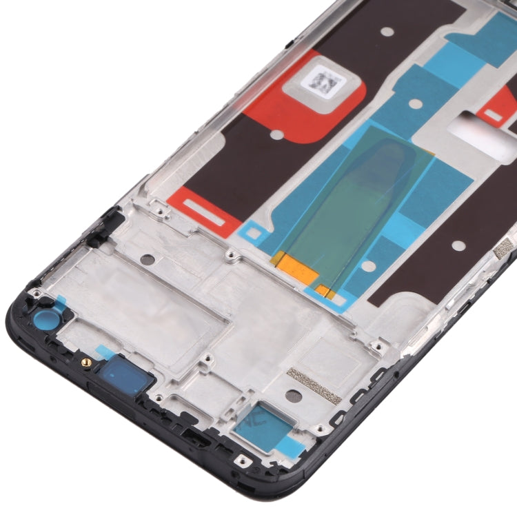 Pour Realme Narzo 50 4G RMX3286, boîtier avant, cadre LCD, plaque de lunette, For Realme Narzo 50 4G