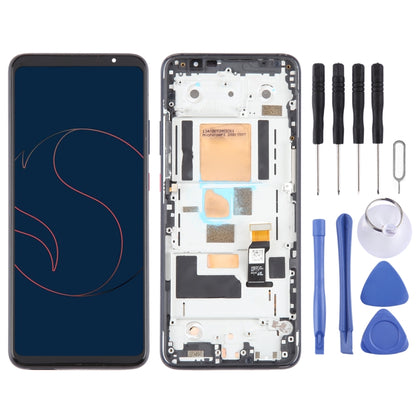 Écran LCD AMOLED pour Smartphone Asus, Snapdragon Insiders ZS675KW, assemblage complet avec cadre