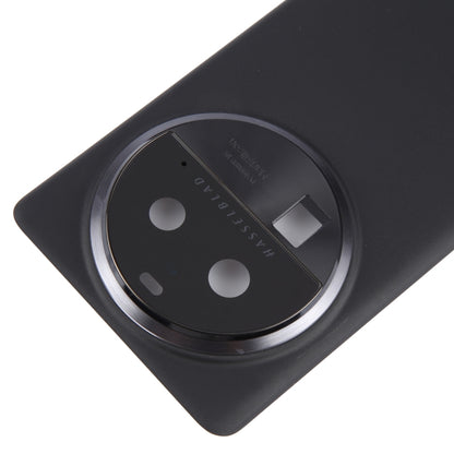 Couvercle arrière de batterie d'origine pour OPPO Find X6 Pro, avec couvercle d'objectif d'appareil photo