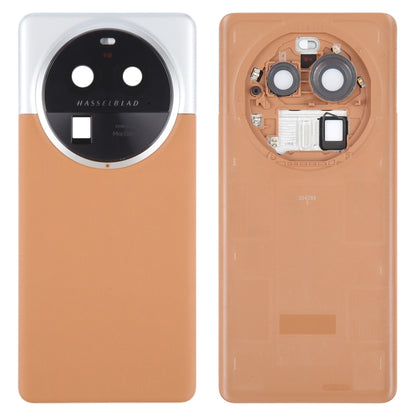Couvercle arrière de batterie d'origine pour OPPO Find X6 Pro, avec couvercle d'objectif d'appareil photo