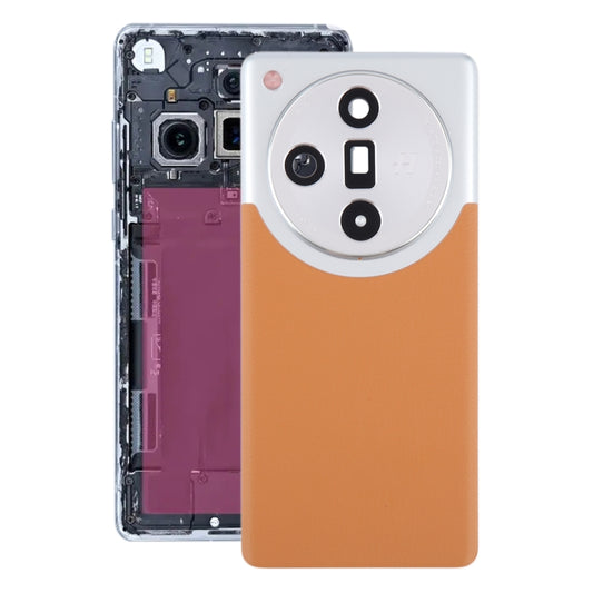 Couvercle arrière de batterie Ultra Original pour OPPO Find X7, avec couvercle d'objectif d'appareil photo