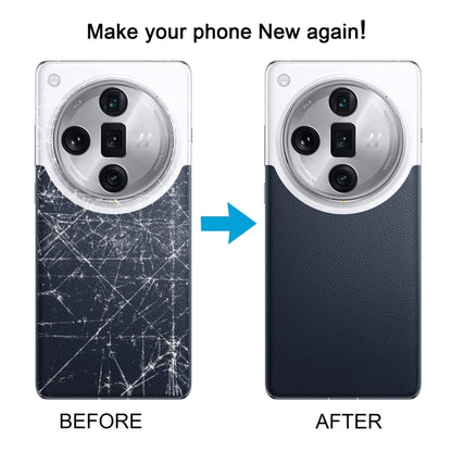 Couvercle arrière de batterie Ultra Original pour OPPO Find X7, avec couvercle d'objectif d'appareil photo