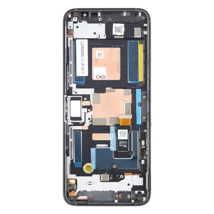 Pour Asus ROG Phone 6 écran LCD d'origine numériseur assemblage complet avec cadre