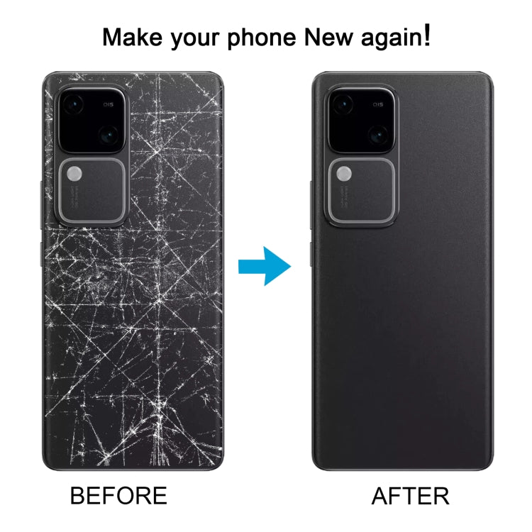 Couvercle arrière de batterie d'origine pour vivo V30, avec couvercle d'objectif d'appareil photo