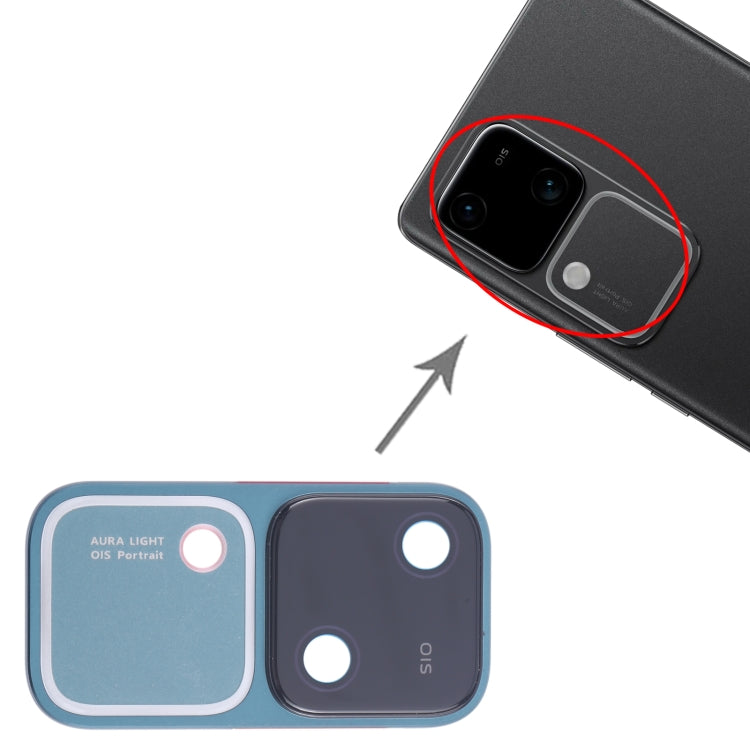 Pour vivo V30 couvercle d'objectif de caméra d'origine