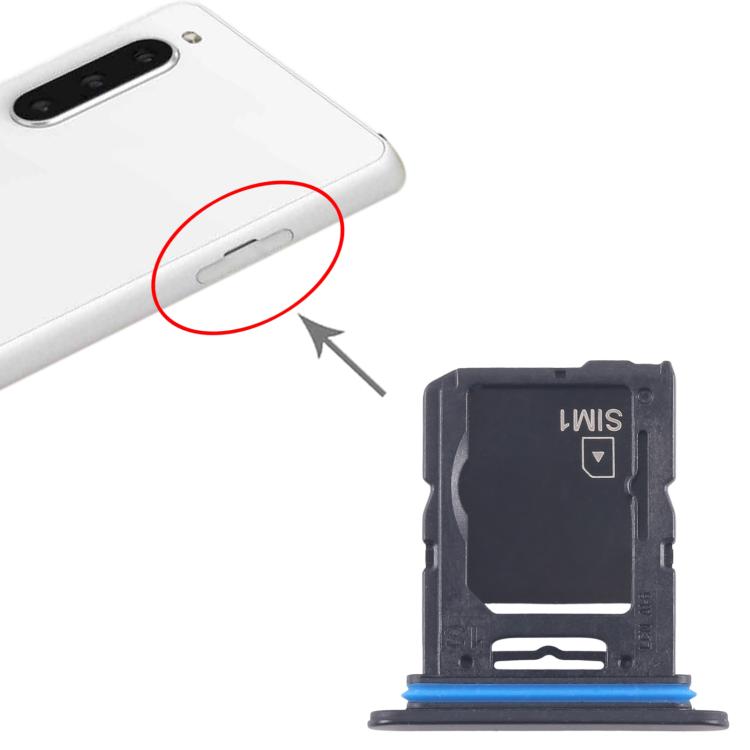 Pour Sony Xperia 10 V Tiroir de carte SIM d'origine + Tiroir de carte Micro SD