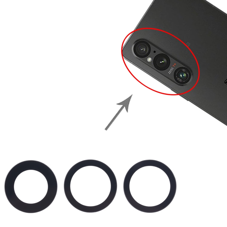 Objectif de caméra arrière d'origine pour Sony Xperia 1 V