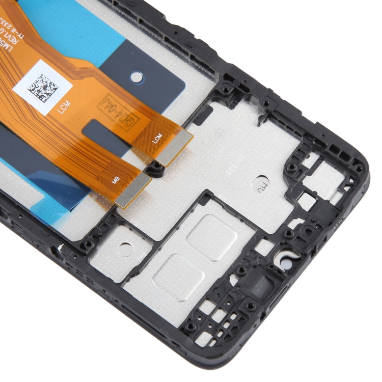 Pour Samsung Galaxy A05 SM-A055F écran LCD d'origine numériseur assemblage complet avec cadre