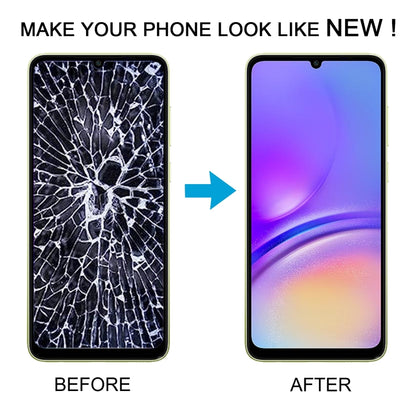 Pour Samsung Galaxy A05 SM-A055F écran LCD d'origine numériseur assemblage complet avec cadre