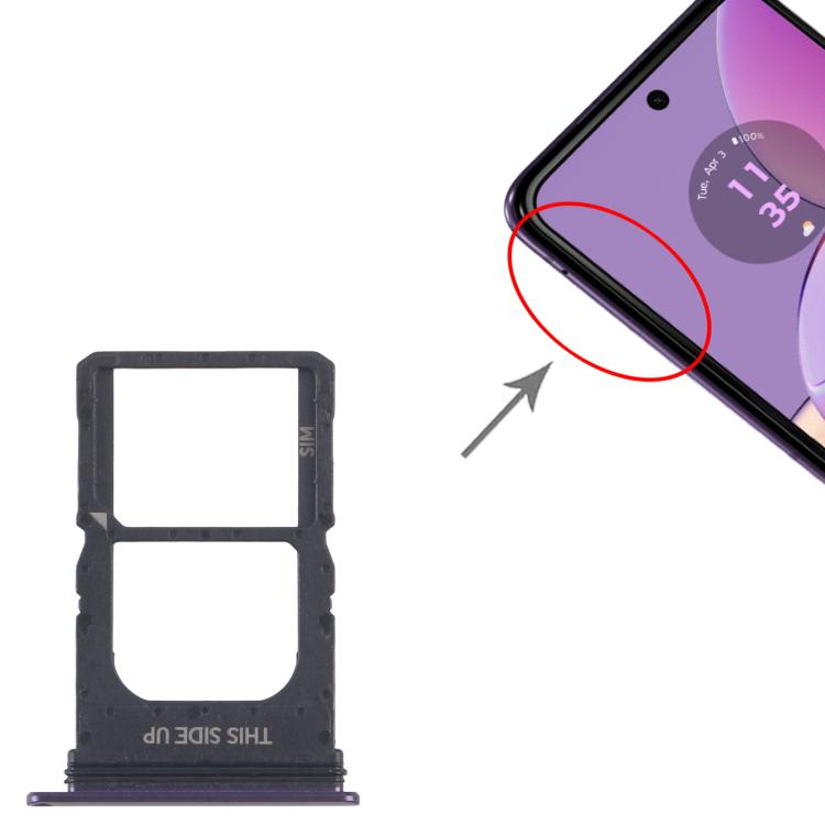 Pour Motorola Razr 40 plateau de carte SIM d'origine