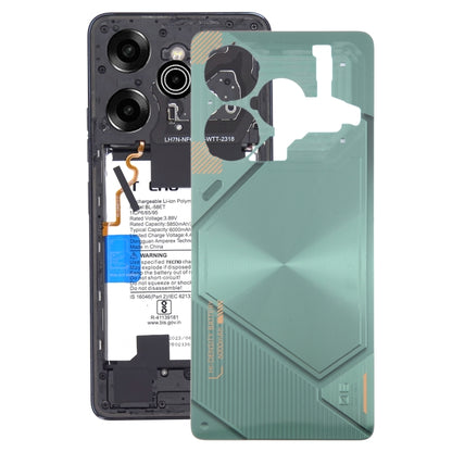 Pour Tecno Pova 6 Pro couvercle arrière de batterie d'origine
