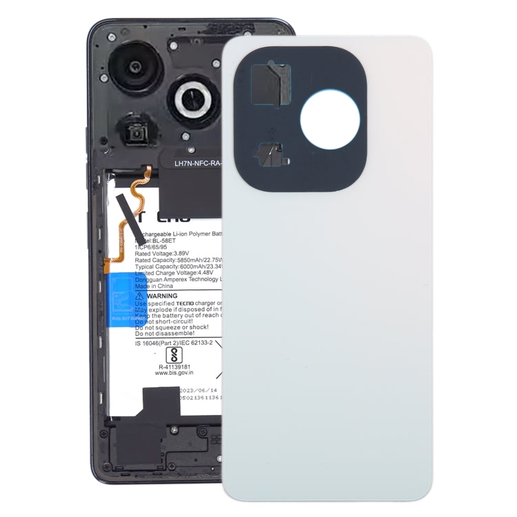 Couvercle arrière de batterie d'origine pour Infinix Smart 8 X6525