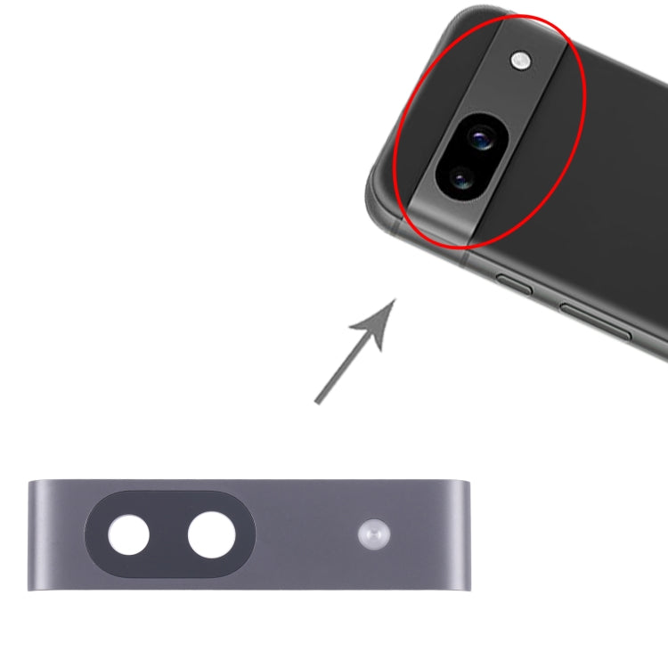 Pour Google Pixel 8a couvercle d'objectif d'appareil photo d'origine