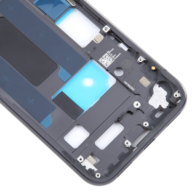 Pour Google Pixel 8a, plaque de cadre central d'origine, avec touches latérales