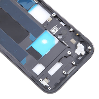 Pour Google Pixel 8a, plaque de cadre central d'origine, avec touches latérales