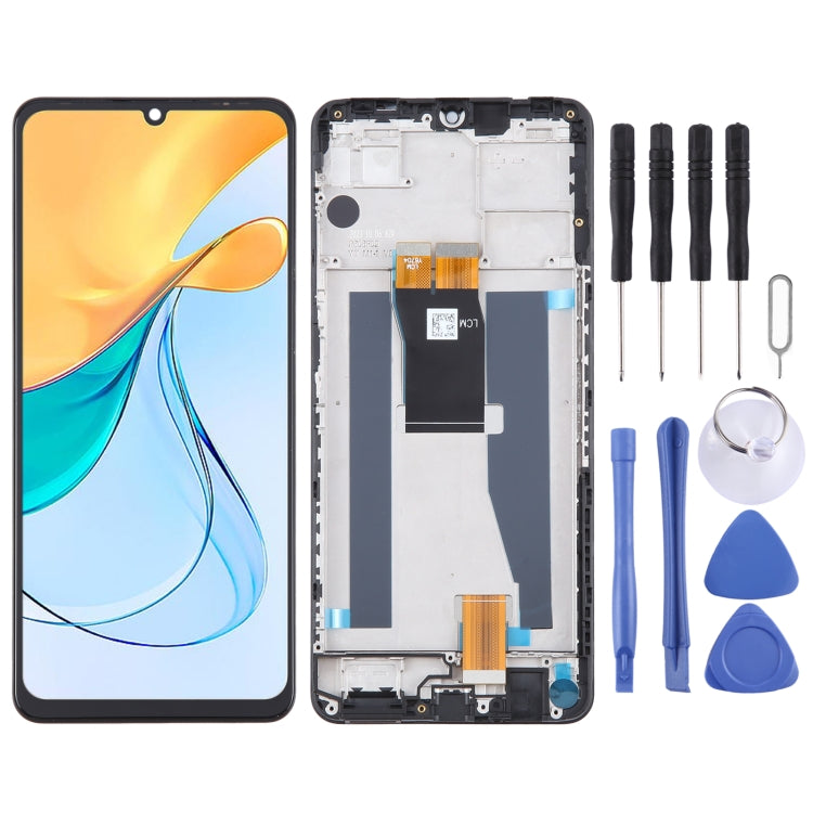 Pour ZTE Blade V50 Vita 8550 écran LCD numériseur assemblage complet avec cadre