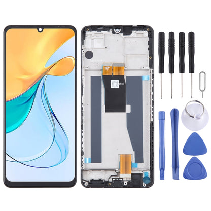 Pour ZTE Blade V50 Vita 8550 écran LCD numériseur assemblage complet avec cadre