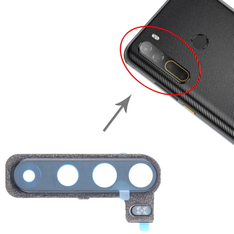 Cadre de caméra arrière d'origine pour HTC Desire 20 Pro