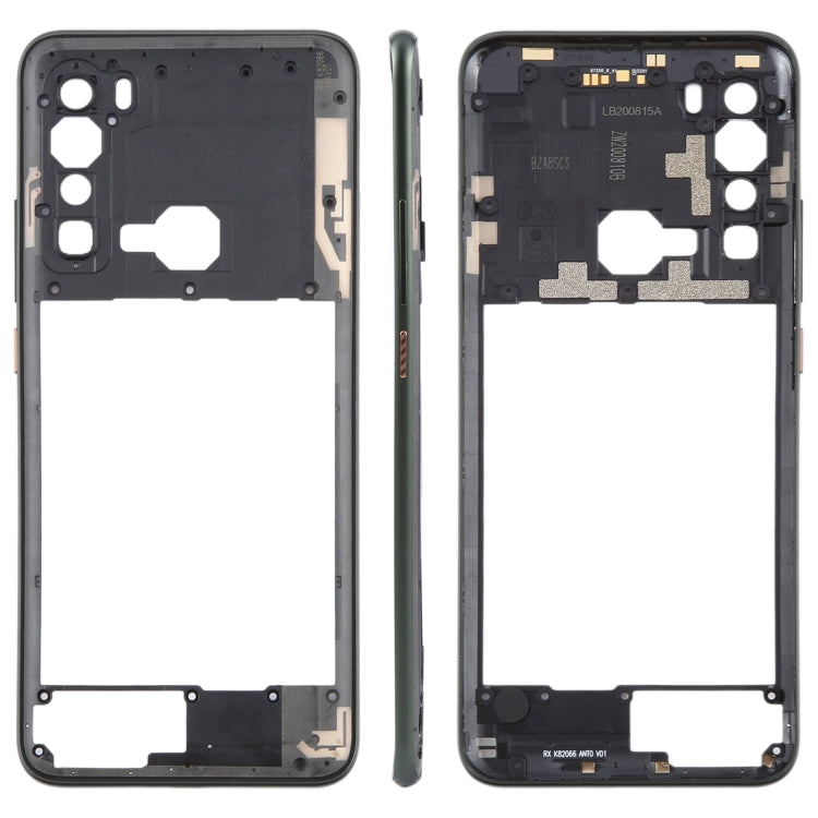 Plaque de lunette de cadre central d'origine pour HTC U20 5G