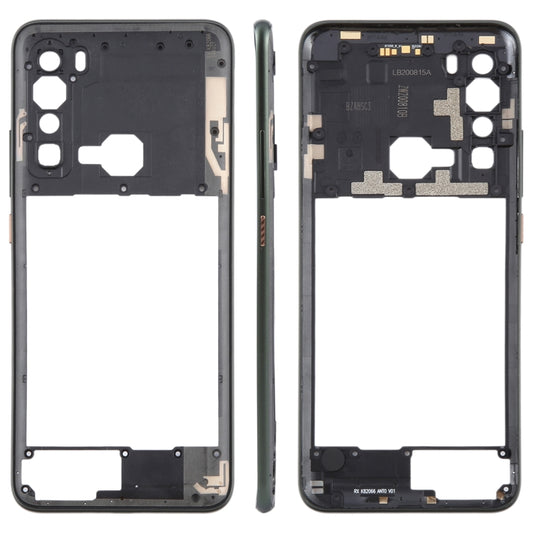 Plaque de lunette de cadre central d'origine pour HTC U20 5G