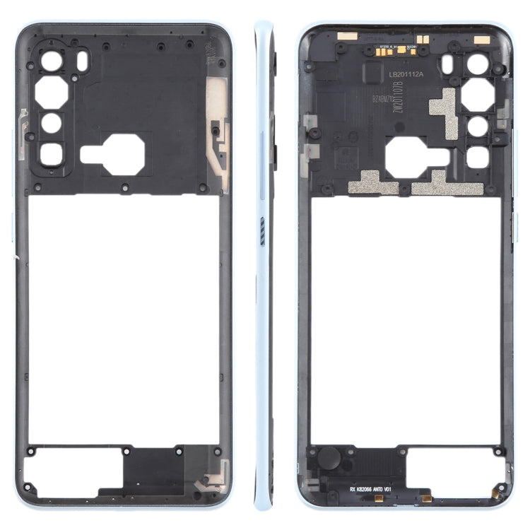 Plaque de lunette de cadre central d'origine pour HTC U20 5G