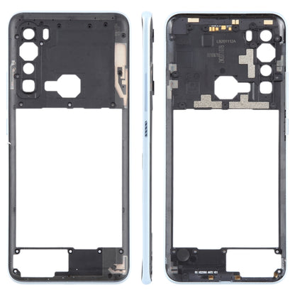 Plaque de lunette de cadre central d'origine pour HTC U20 5G