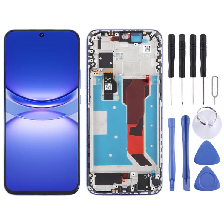 Pour Huawei nova 12 Lite écran LCD d'origine numériseur assemblage complet avec cadre