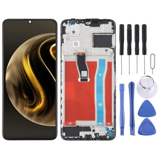 Pour Huawei Nova Y72 écran LCD d'origine numériseur assemblage complet avec cadre