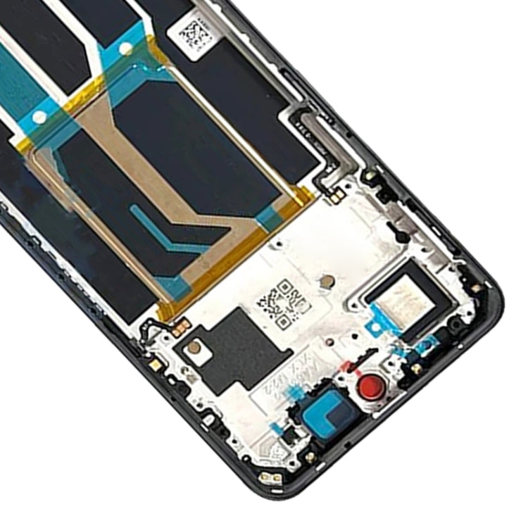 Pour OnePlus Nord 3 CPH2491 CPH2493 AMOLED Original LCD Screen Digitizer Assemblage complet avec cadre