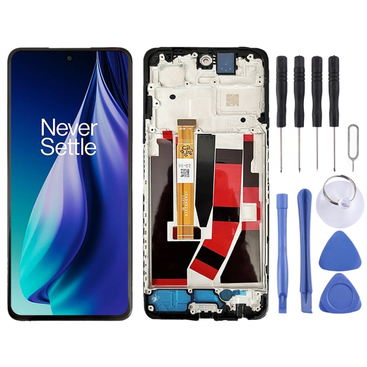 Pour OnePlus Nord N30 SE CPH2605 IPS LCD Écran Numériseur Assemblage Complet avec Cadre