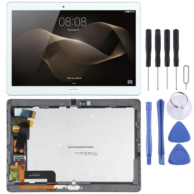 Écran LCD d'origine pour Huawei MediaPad M2 10.0 M2-A01W/M2-A01L, assemblage complet avec cadre