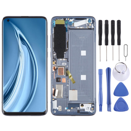 Pour Xiaomi 10s Original AMOLED LCD Écran Numériseur Assemblage Complet avec Cadre