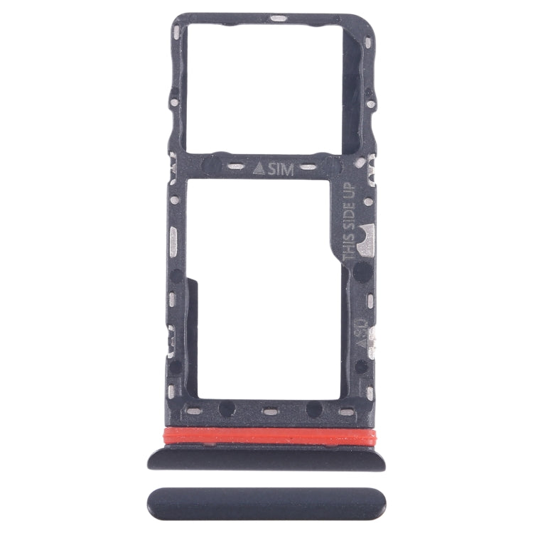 Pour Alcatel 1T 10 pouces 2020 8091 Plateau de carte SIM + Plateau de carte Micro SD