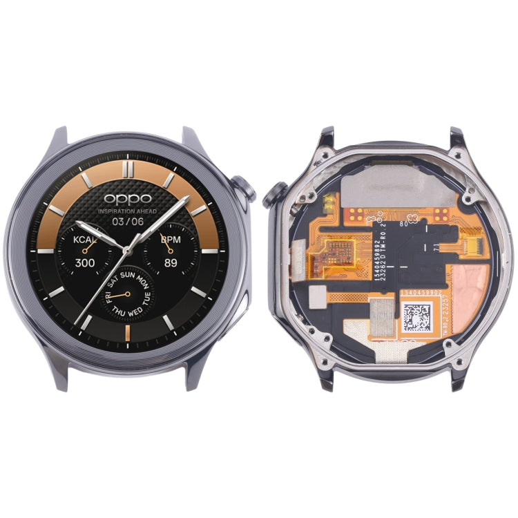 Pour écran LCD OPPO Watch X et numériseur, assemblage complet avec cadre