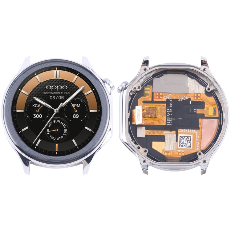 Pour écran LCD OPPO Watch X et numériseur, assemblage complet avec cadre
