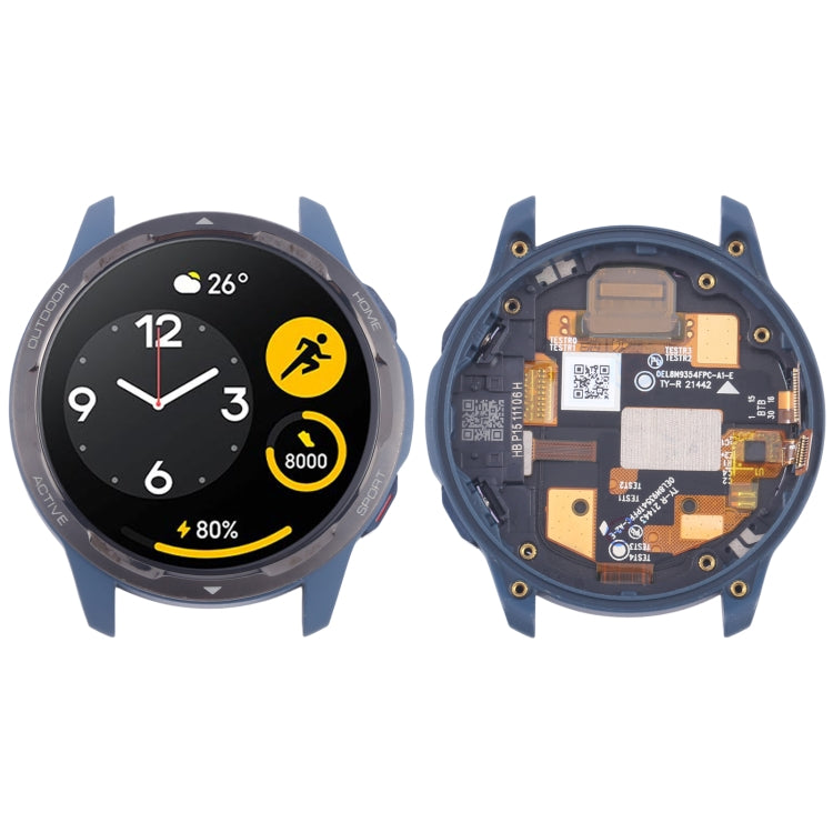 Pour Xiaomi Watch S1 écran LCD d'origine actif et numériseur assemblage complet avec cadre