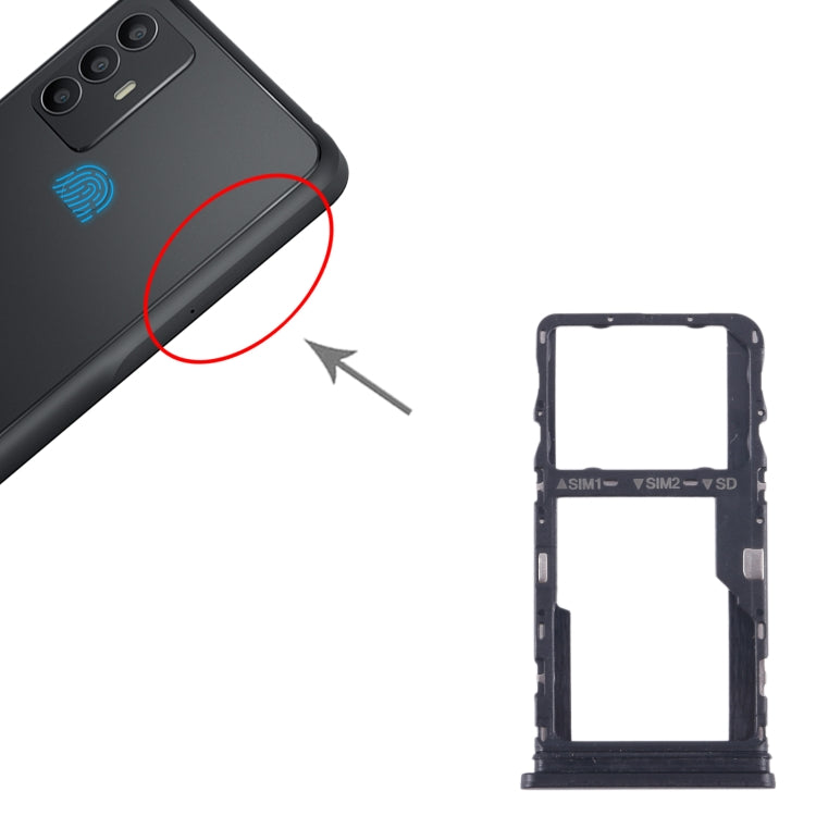 Pour le plateau de carte SIM + SIM/Micro SD d'origine TCL 305