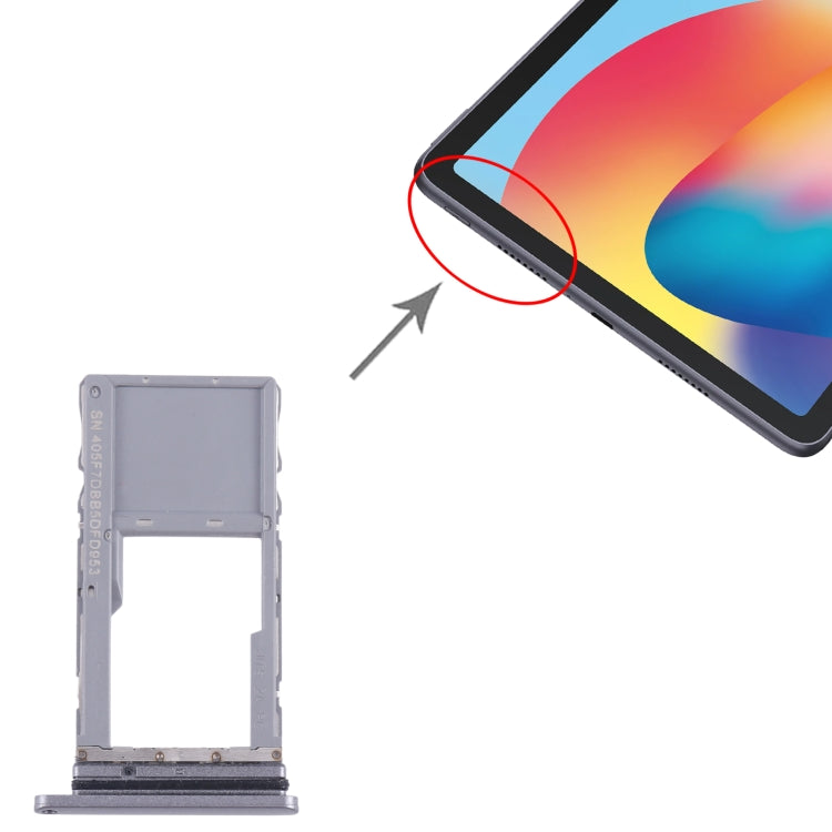 Pour le plateau de carte Micro SD d'origine TCL 10 TabMax