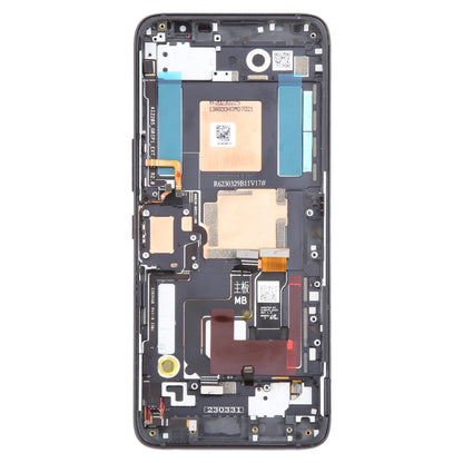 Pour Asus ROG Phone 7/7 Ultimate AMOLED Original LCD Screen Digitizer Assemblage complet avec cadre, For Asus ROG Phone 7 / 7 Ultimate(Original)