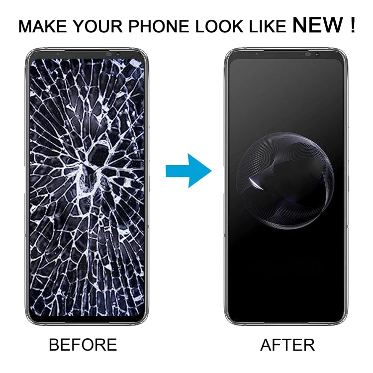 Pour Asus ROG Phone 7/7 Ultimate AMOLED Original LCD Screen Digitizer Assemblage complet avec cadre, For Asus ROG Phone 7 / 7 Ultimate(Original)