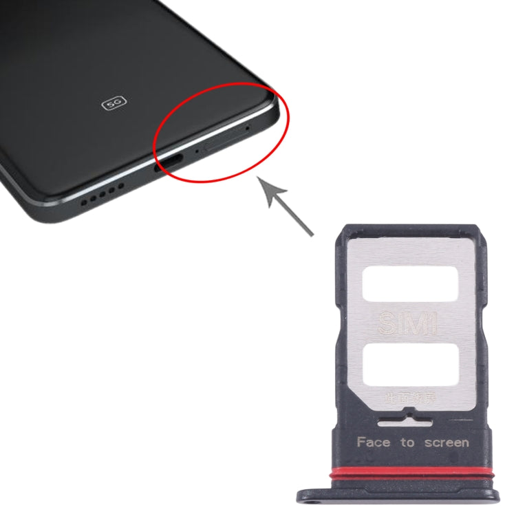 Pour Xiaomi Poco X6 Pro 5G Plateau de carte SIM d'origine + Plateau de carte SIM