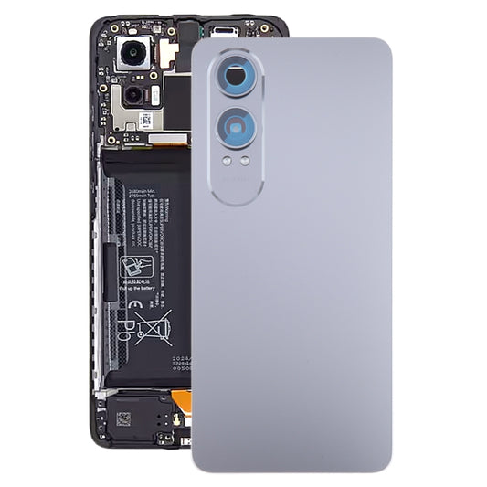 Pour OnePlus Nord CE4 Lite Cache arrière de batterie d'origine avec cache d'objectif d'appareil photo