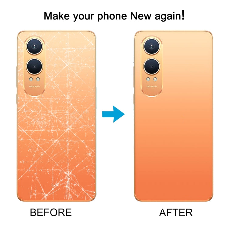 Pour OnePlus Nord CE4 Lite Cache arrière de batterie d'origine avec cache d'objectif d'appareil photo