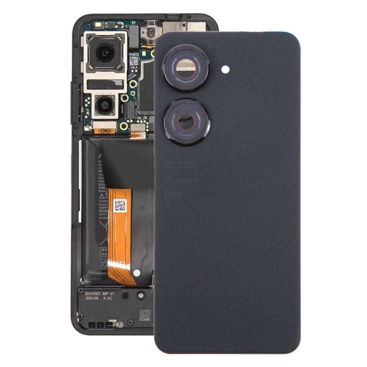 Couvercle arrière de batterie d'origine pour Asus Zenfone 9 AI2202, avec couvercle d'objectif d'appareil photo