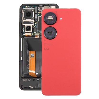 Couvercle arrière de batterie d'origine pour Asus Zenfone 9 AI2202, avec couvercle d'objectif d'appareil photo