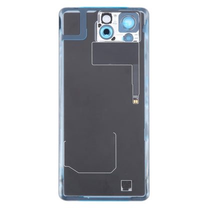 Pour Asus ROG Phone 8 AI2401 Couvercle arrière de batterie en verre d'origine avec couvercle d'objectif d'appareil photo