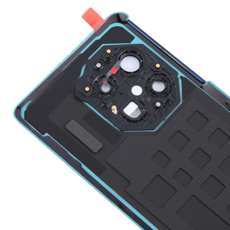 Pour OnePlus Ace 2 Pro PJA110 Cache arrière de batterie en verre d'origine avec objectif d'appareil photo