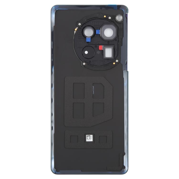 Pour OnePlus 12 PJD110 CPH2573 CPH2581 Couvercle arrière de batterie en verre d'origine avec objectif d'appareil photo