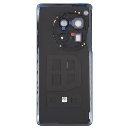 Pour OnePlus 12 PJD110 CPH2573 CPH2581 Couvercle arrière de batterie en verre d'origine avec objectif d'appareil photo